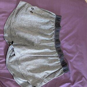 Under Armour Women's Athletic Gray Shorts